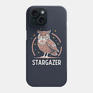 Stargazer Owl Phone Case