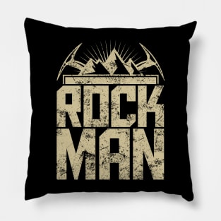 rock climbing mountain accessories for men and kids Pillow