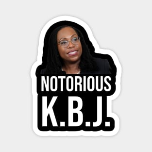 Ketanji Brown Jackson - Notorious KBJ Magnet