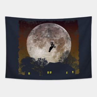 BMX Freestyle - Golden Night Tapestry