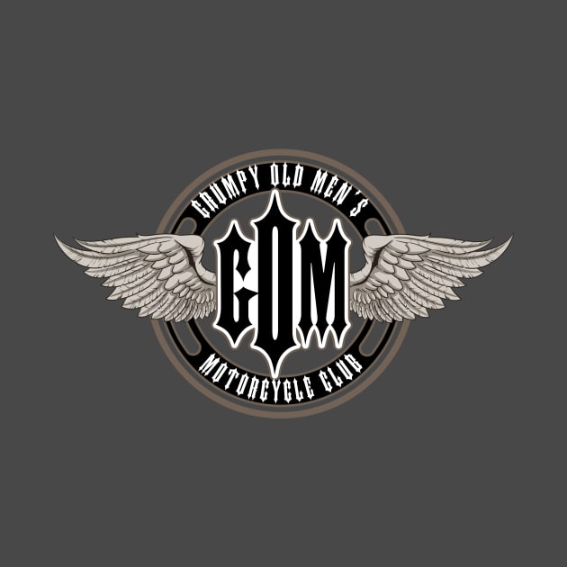 Grumpy Old Men's Motorcycle Club by D.H. Kafton Studio