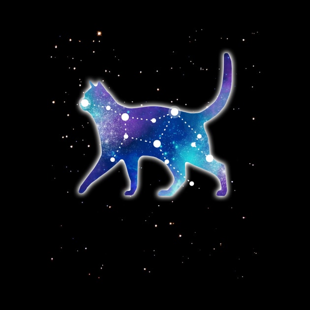 Virgo Zodiac Sign Astrology Constellation Cat Lover Pet T-Shirt by flytogs