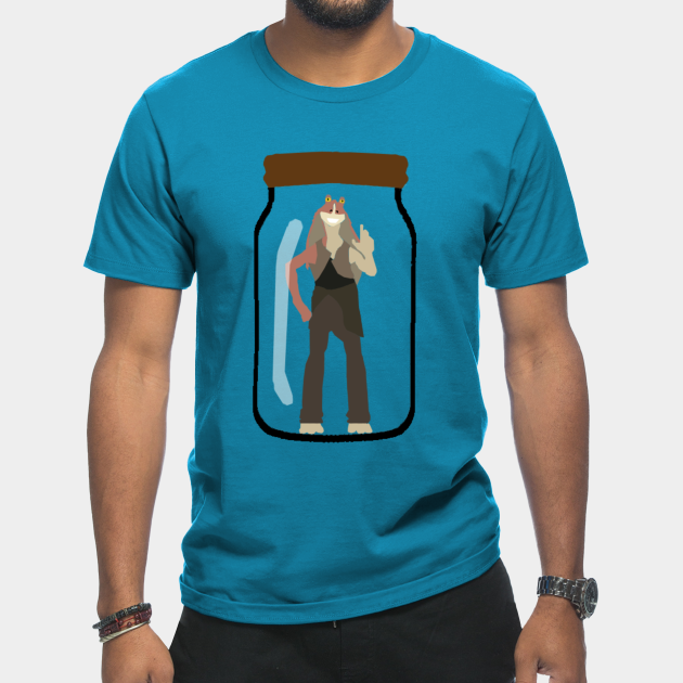 Jar Jar in a Jar - Jar Jar Binks - T-Shirt