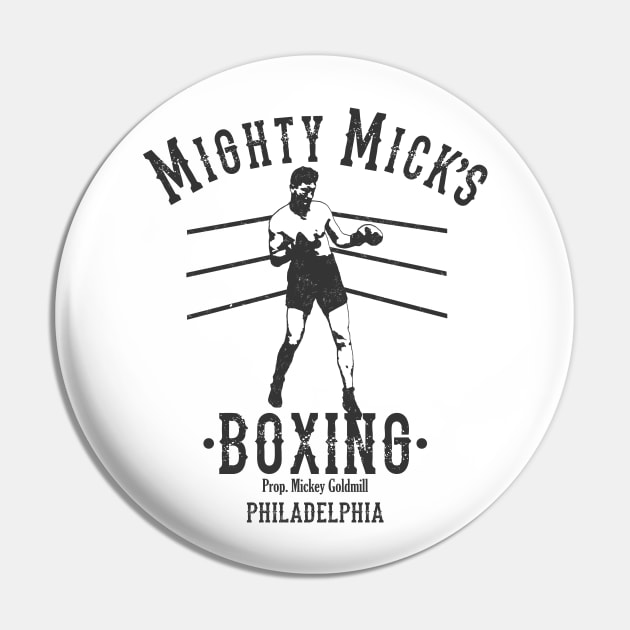 Mod.3 Mighty Mick's Boxing Club Philadelphia Pin by parashop