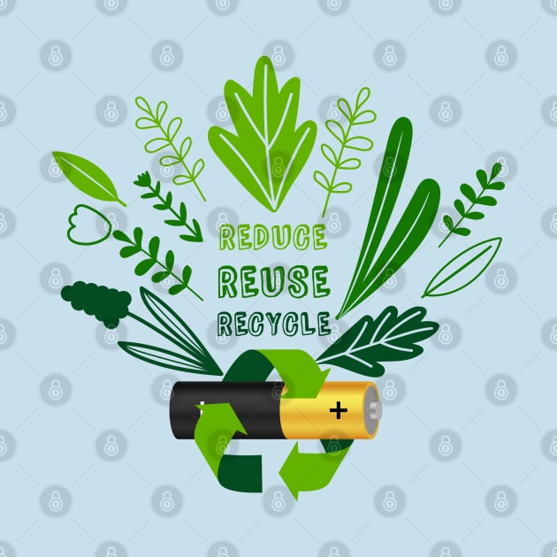 Reduce Reuse Recycle by Mako Design 