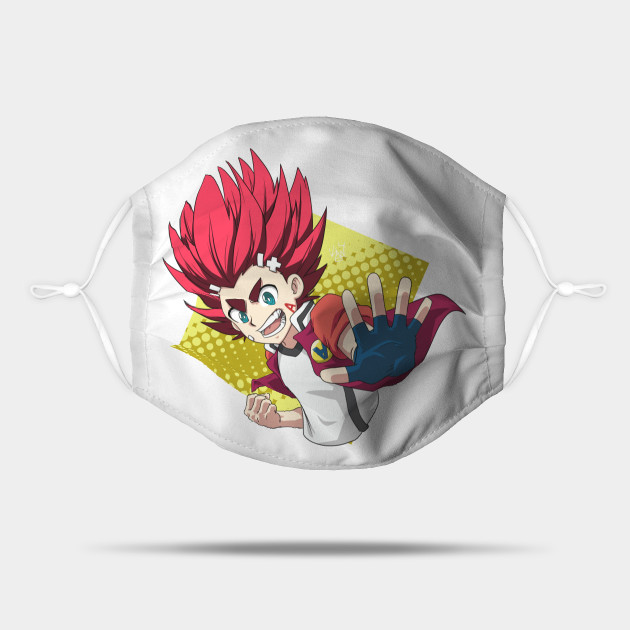 Super Aiger Akabane - Beyblade Burst - Mask | TeePublic Super Aiger Akabane - Beyblade Burst - Mask | TeePublic