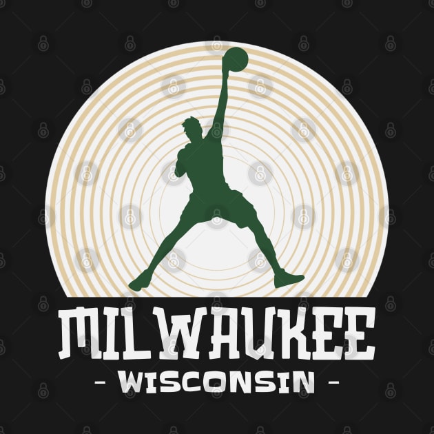 Milwaukee Wisconsin Basketball by Etopix