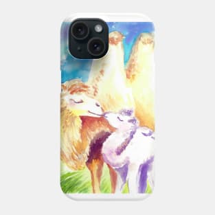 Mother and baby Camel Phone Case