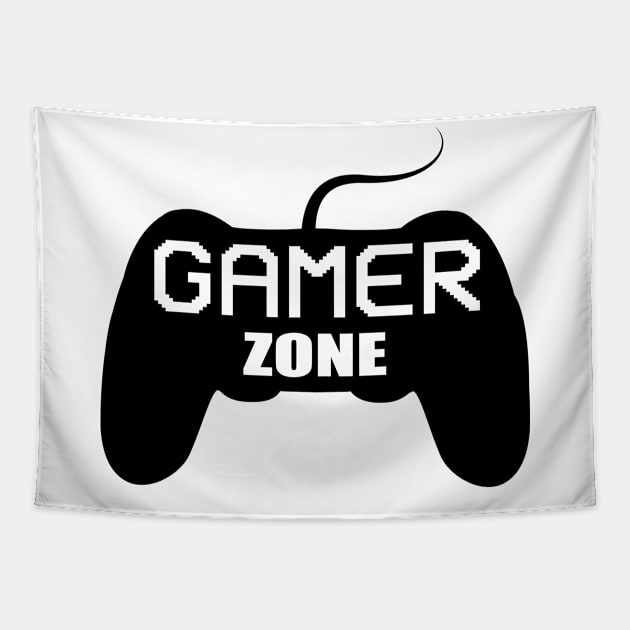 Gamer Zone Tapestry by Peach Lily Rainbow