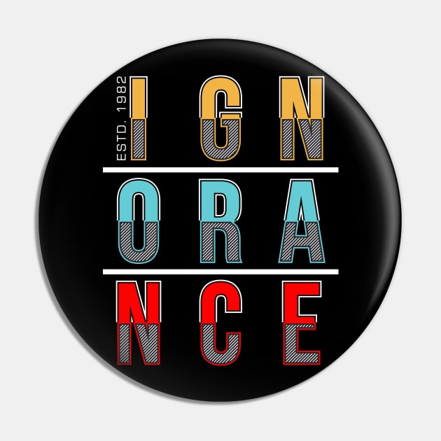 ignorance typography Pin by Mako Design 