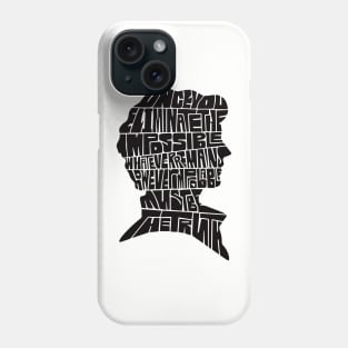 The Art of Deduction Phone Case