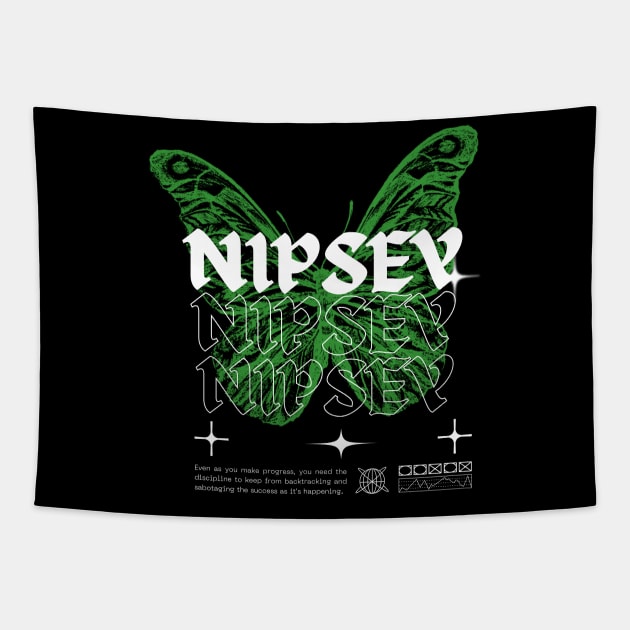 Nipsey // Butterfly Tapestry by Saint Maxima