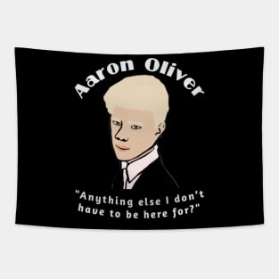 Aaron Oliver | Never A Hero Tapestry