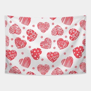 Heart Designs Tapestry