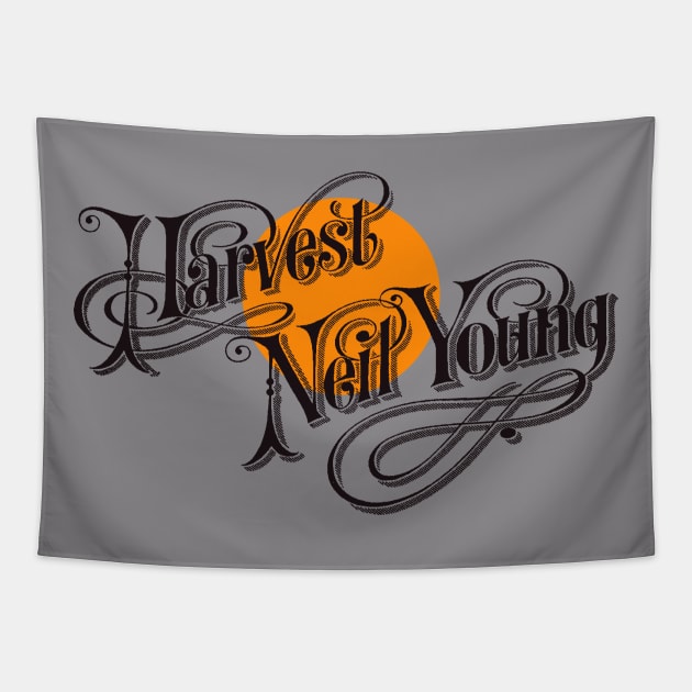 Neil Young Harvest Classic Tapestry by Army Of Vicious