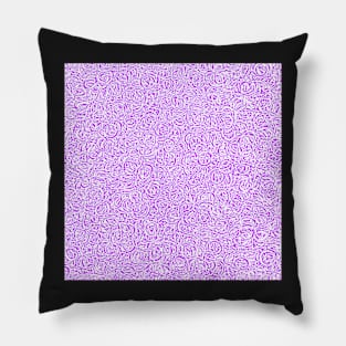 Purple Rings Pillow