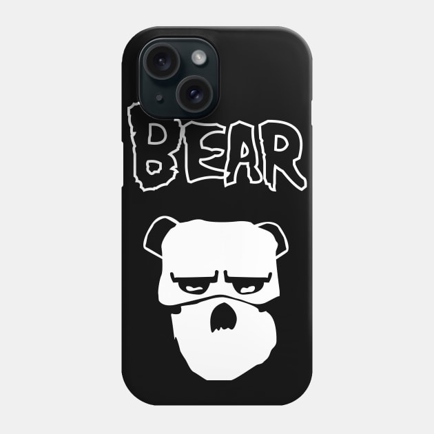 Misfits Bear Phone Case by bobbuel