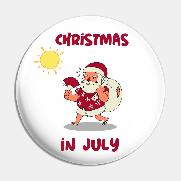 Christmas in July Pin by nightDwight