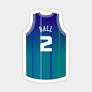 Lamelo Ball Charlotte Jersey Qiangy Magnet