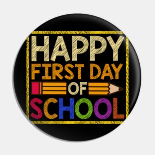 Happy First Day Of School - 1st Grade Gift Pin