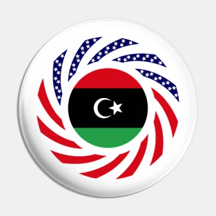 Libyan American Multinational Patriot Flag Series Pin