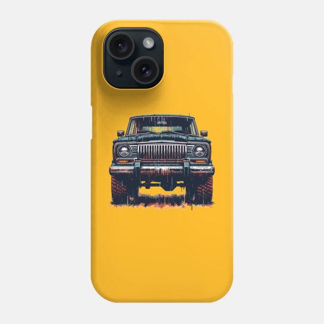 Jeep Wagoneer Phone Case by Vehicles-Art