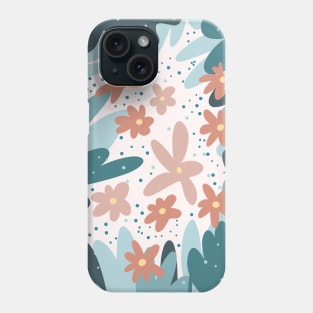 Flowers in the forest Phone Case