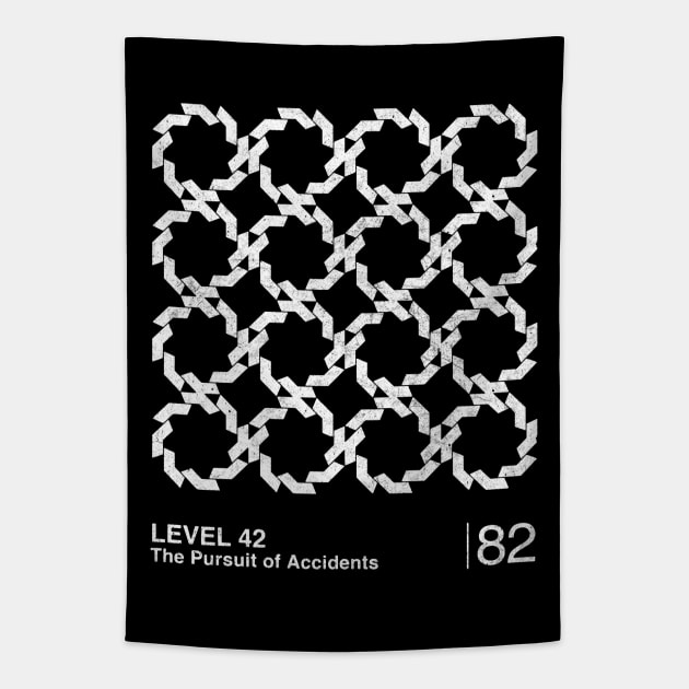 Level 42 / Minimalist Graphic Artwork Design Tapestry by saudade