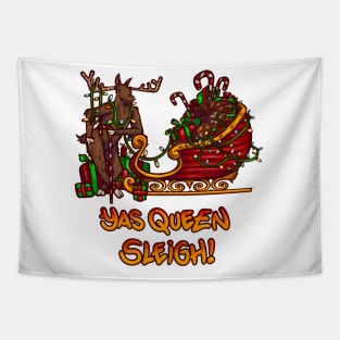 Yas Queen Sleigh Tapestry