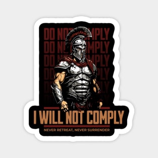 I will not Comply Magnet