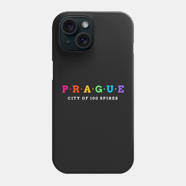 Prague, czech republic. City of 100 Spires. Phone Case by Koolstudio