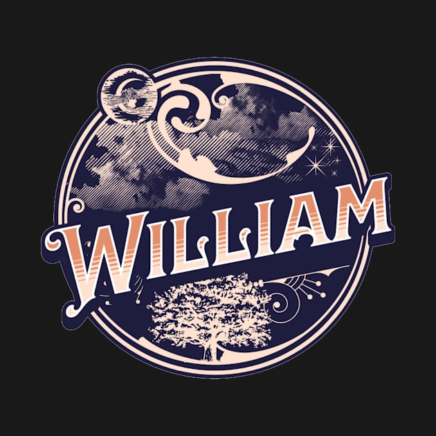 William Name Tshirt by Renata's