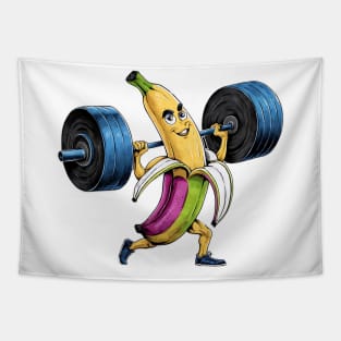 Banana Strength: Embracing Determination Tapestry