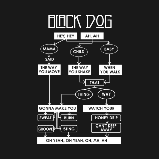 BLACK DOG T-Shirt