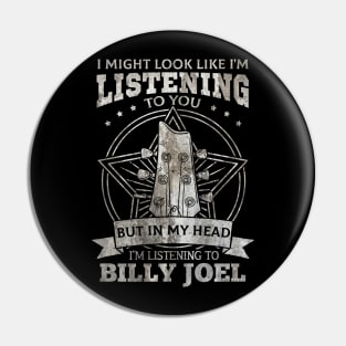 Billy Joel Pin