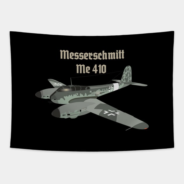 Messerschmitt Me 410 Hornisse German WW2 Heavy Fighter Tapestry by NorseTech