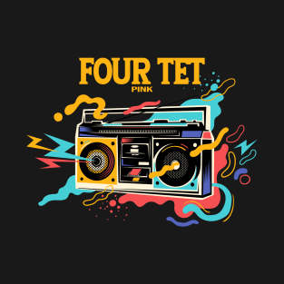 Four Tet Pink T-Shirt