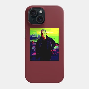 Bourdain WPAP art Phone Case