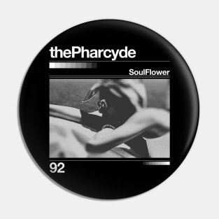 The Pharcyde //Soul Flower - Artwork 90's Design Pin