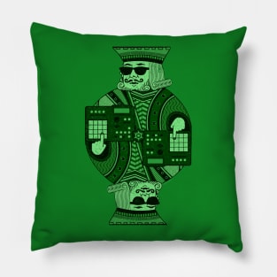 Funny musician beatmaker for music producer Pillow