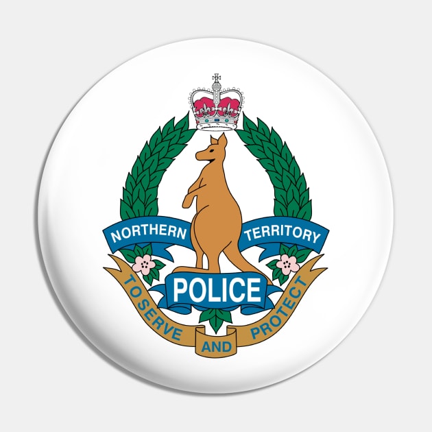 Northern Territory Police Pin by Wickedcartoons