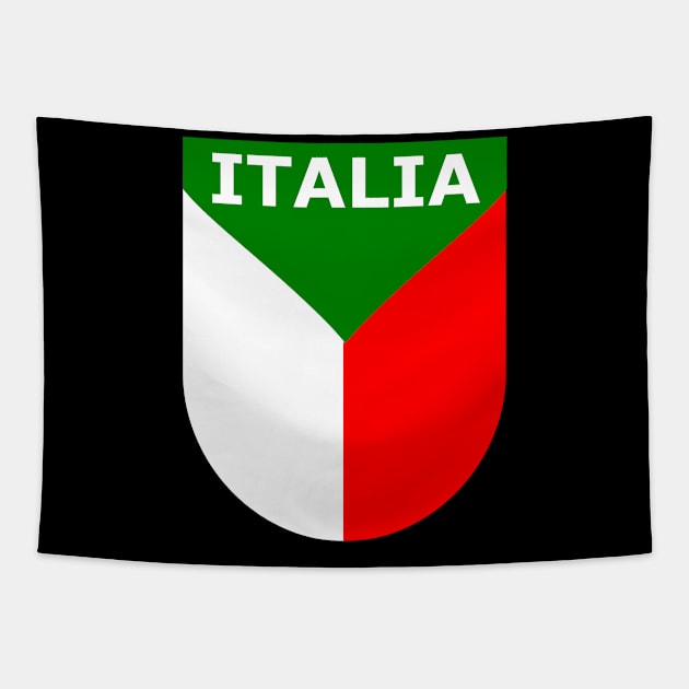 Italia football supporters Tapestry by Karpatenwilli