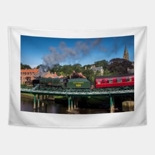 Steam Loco "Repton" at Ruswarp Bridge Tapestry