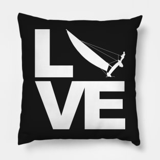 Love - trapeze sailing Pillow