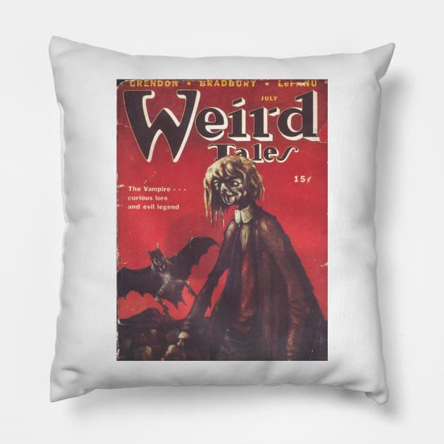 Weird Tales Pillow by babydollchic