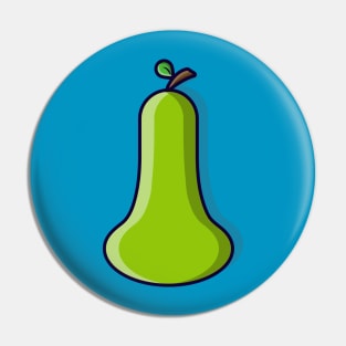 Cute Pear - Icon Pin