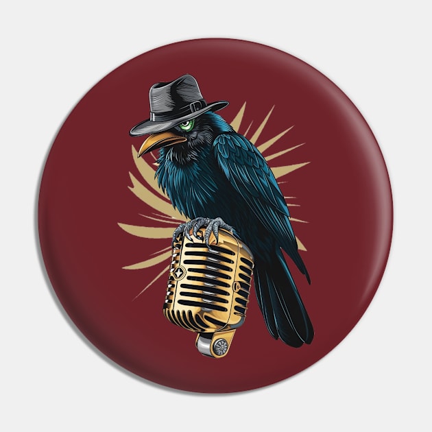 This Just In - Corvid News Pin by INLE Designs