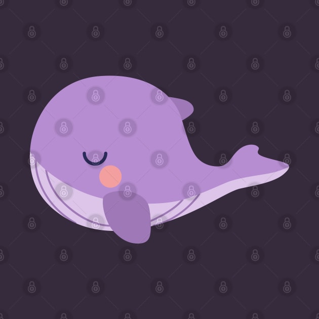 Tinytan plush whale cartoon by Oricca