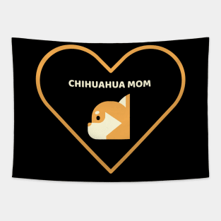 Chihuahua Mom Tapestry