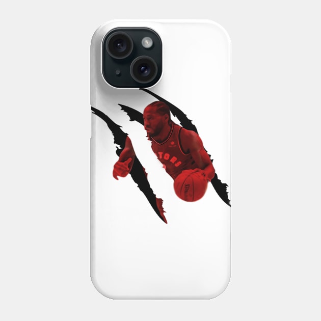 Kawhi Leonard Raptors Phone Case by ProjectLights